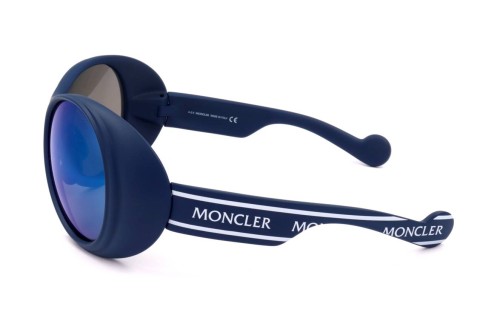 Moncler ML0148 - 91X - 64 Okulary przeciwsłoneczne Niebieski Motyl