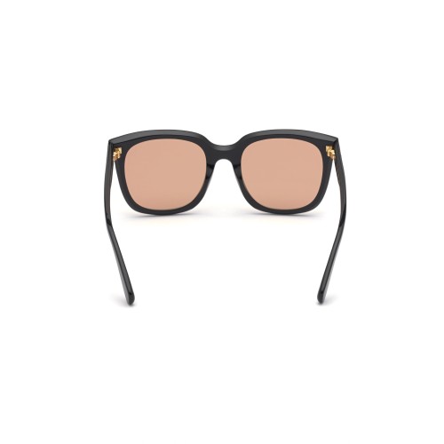 Moncler ML0198 BIOBEAM - 01G - 55 Okulary przeciwsłoneczne Czarny Kanciaste