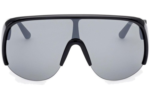Moncler ML0202 PHANTHOM - 01A - 146 Okulary przeciwsłoneczne Czarny Jednoszybowe