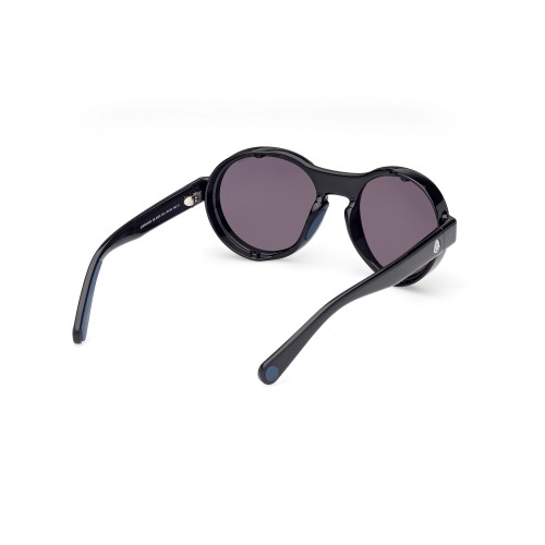 Moncler ML0205 STERADIAN - 01A - 56 Okulary przeciwsłoneczne Czarny Owalny