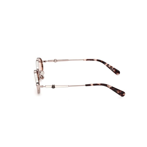 Moncler ML0224 TATOU - 34U - 52 Okulary przeciwsłoneczne Owalny