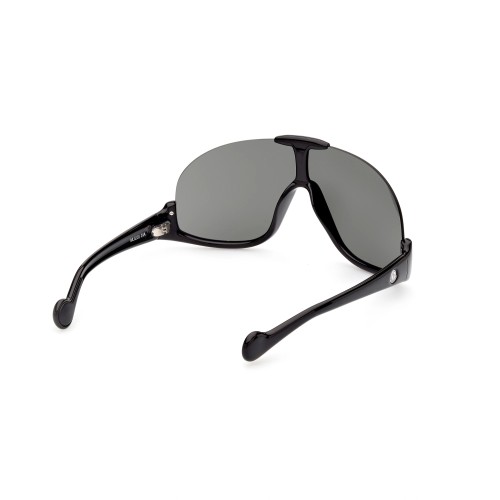 Moncler ML0230 VISSEUR - 01A - 142 Okulary przeciwsłoneczne Czarny Jednoszybowe