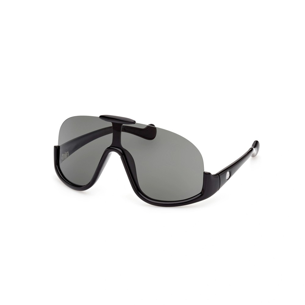 Moncler ML0230 VISSEUR - 01A - 142 Okulary przeciwsłoneczne Czarny Jednoszybowe