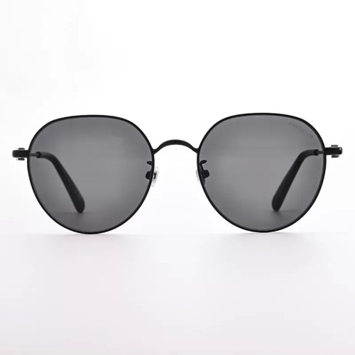 Moncler ML0236-K - 02A - 55 Okulary przeciwsłoneczne Czarny Pillow (zaokrąglony)