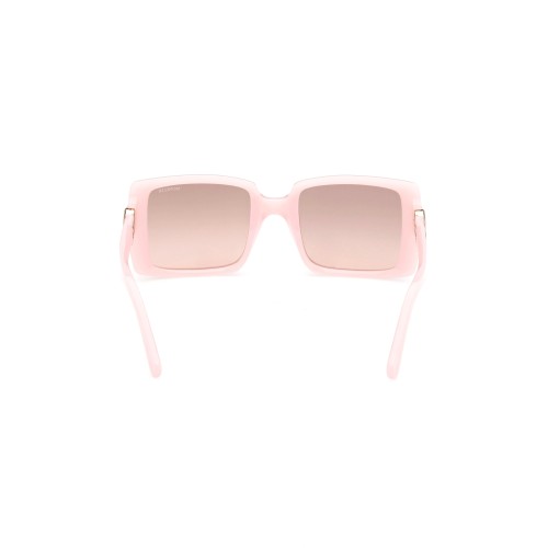 Moncler ML0244 PROMENADE - 72Z - 53 Okulary przeciwsłoneczne Różowy Kanciaste