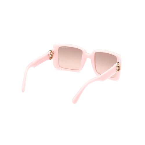 Moncler ML0244 PROMENADE - 72Z - 53 Okulary przeciwsłoneczne Różowy Kanciaste