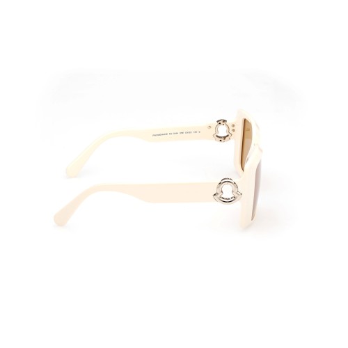 Moncler ML0244 PROMENADE - 25E - 53 Okulary przeciwsłoneczne Kanciaste