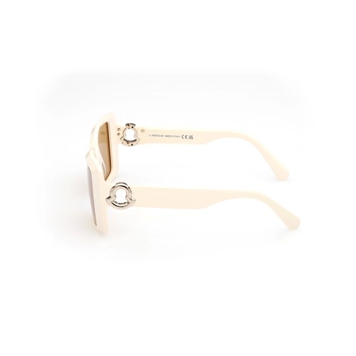 Moncler ML0244 PROMENADE - 25E - 53 Okulary przeciwsłoneczne Kanciaste