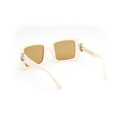 Moncler ML0244 PROMENADE - 25E - 53 Okulary przeciwsłoneczne Kanciaste