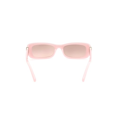 Moncler ML0245 MINUIT - 72Z - 55 Okulary przeciwsłoneczne Różowy Kanciaste