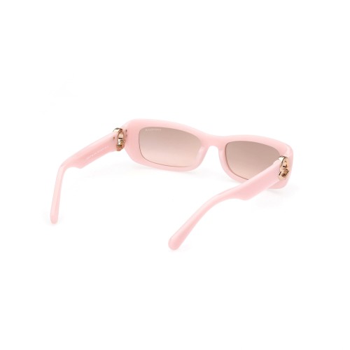 Moncler ML0245 MINUIT - 72Z - 55 Okulary przeciwsłoneczne Różowy Kanciaste