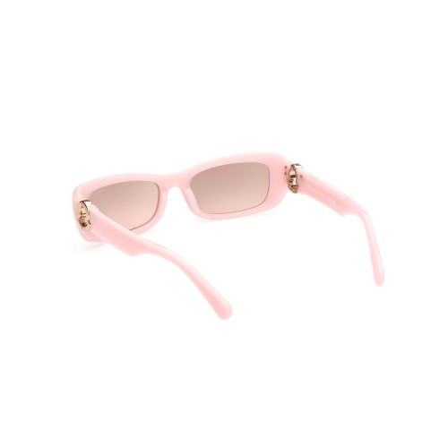 Moncler ML0245 MINUIT - 72Z - 55 Okulary przeciwsłoneczne Różowy Kanciaste