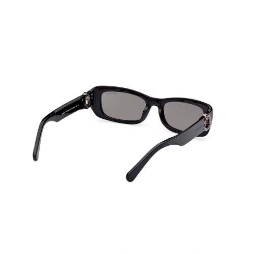 Moncler ML0245 MINUIT - 01A - 55 Okulary przeciwsłoneczne Czarny Kanciaste