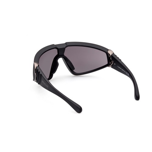 Moncler ML0249 WRAPID - 02A Okulary przeciwsłoneczne Czarny Jednoszybowe
