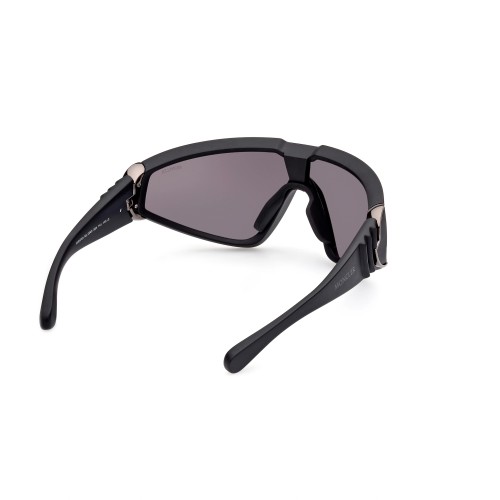 Moncler ML0249 WRAPID - 02A Okulary przeciwsłoneczne Czarny Jednoszybowe