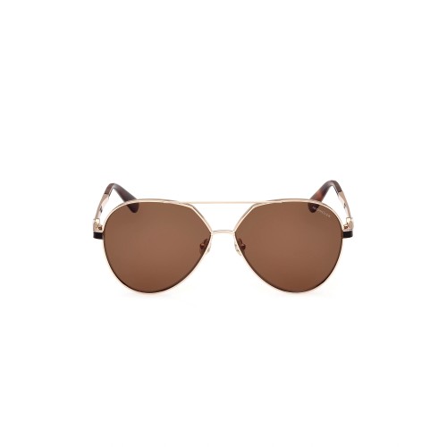 Moncler ML0263 VIZTA - 28H - 59 - Z SOCZEWKAMI POLARYZACYJNYMI Okulary przeciwsłoneczne Pilotki (aviator)