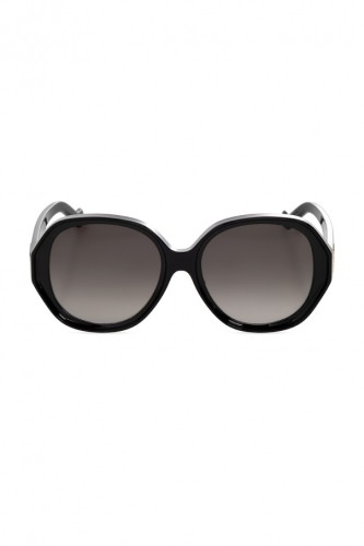 Loewe LW40080U - 01B - 57 Okulary przeciwsłoneczne Czarny Pillow (zaokrąglony)