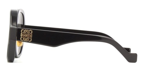 Loewe LW40080U - 01B - 57 Okulary przeciwsłoneczne Czarny Pillow (zaokrąglony)