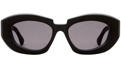 Kuboraum MASKE X23 - BM - 51 Okulary przeciwsłoneczne Czarny Kocie oczy