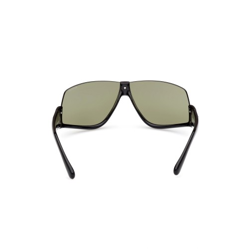 Moncler ML0269 VYZER - 01N - 143 Okulary przeciwsłoneczne Czarny Jednoszybowe