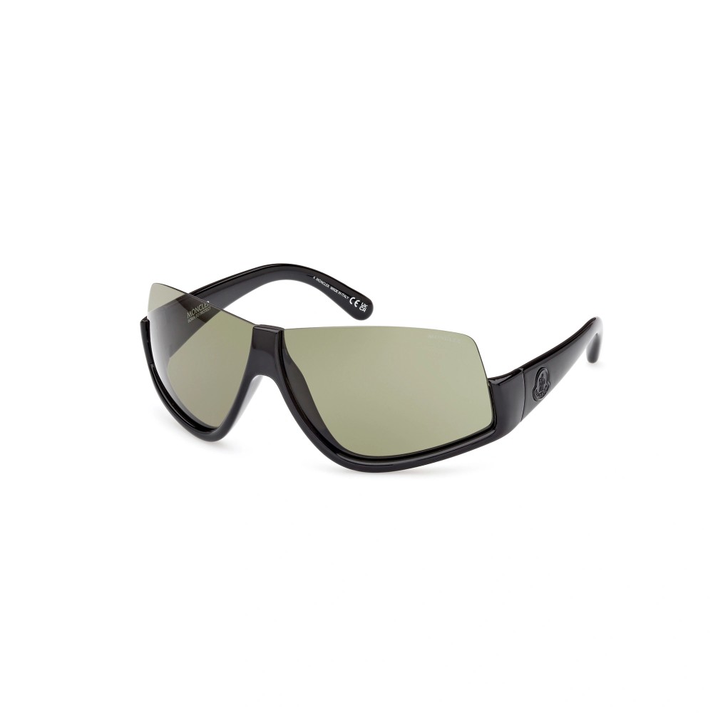 Moncler ML0269 VYZER - 01N - 143 Okulary przeciwsłoneczne Czarny Jednoszybowe