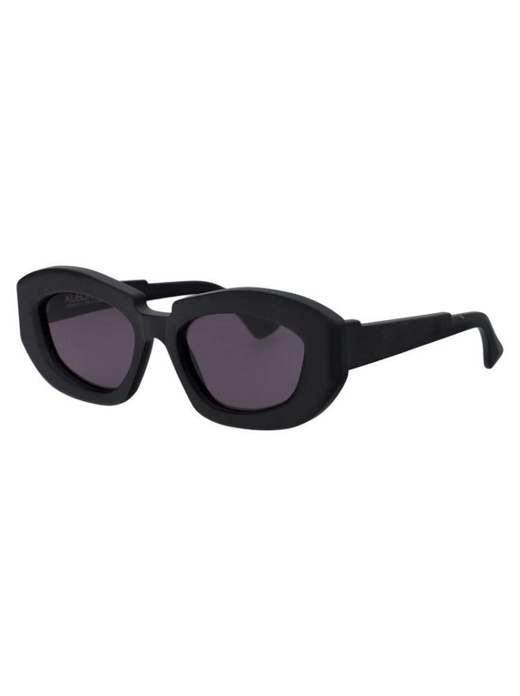 Kuboraum MASKE X23 - BM - 51 Okulary przeciwsłoneczne Czarny Kocie oczy