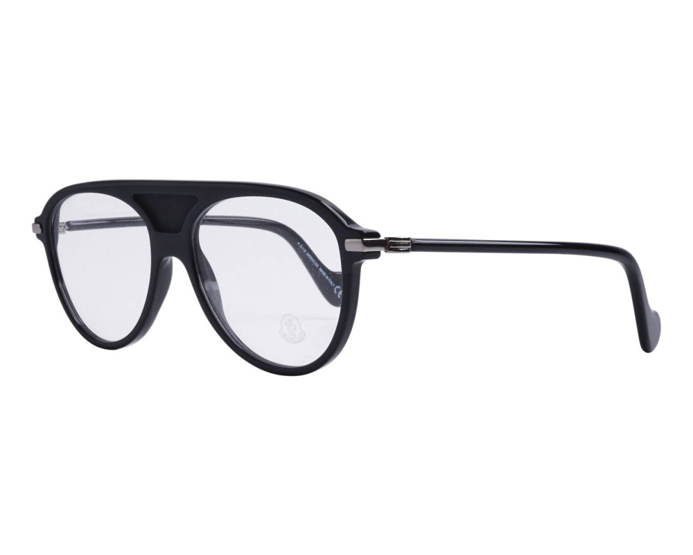 Moncler ML5033 - 001 - 55 Oprawki korekcyjne Czarny Pilotki (aviator)
