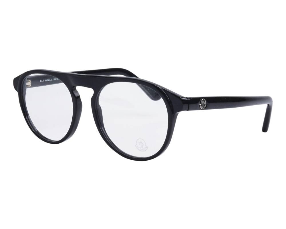 Moncler ML5054 - 001 - 54 Oprawki korekcyjne Czarny Pilotki (aviator)