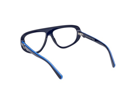 Moncler ML5196 - 090 - 57 Oprawki korekcyjne Niebieski Pilotki (aviator)