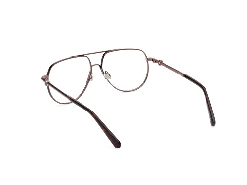 Moncler ML5202 - 036 - 56 Oprawki korekcyjne Brązowy Pilotki (aviator)