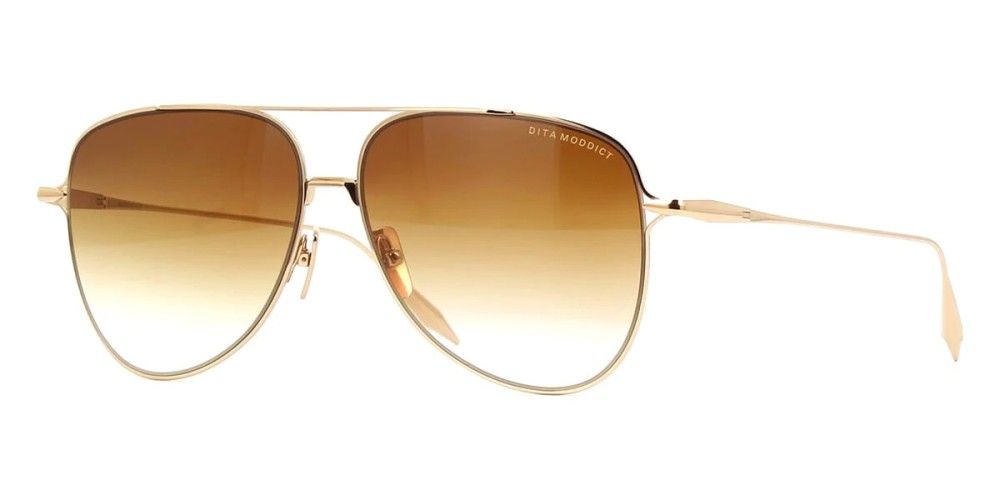 Dita MODDICT DTS144-A - 02 - 61 Okulary przeciwsłoneczne Złoty Pilotki (aviator)