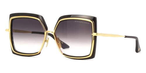 Dita NARCISSUS DTS503 - 01 - 58 Okulary przeciwsłoneczne Kanciaste