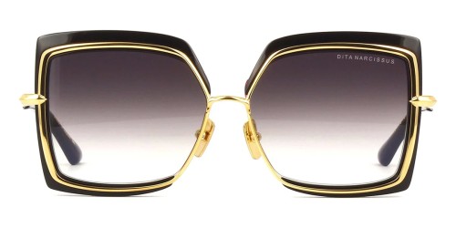 Dita NARCISSUS DTS503 - 01 - 58 Okulary przeciwsłoneczne Kanciaste