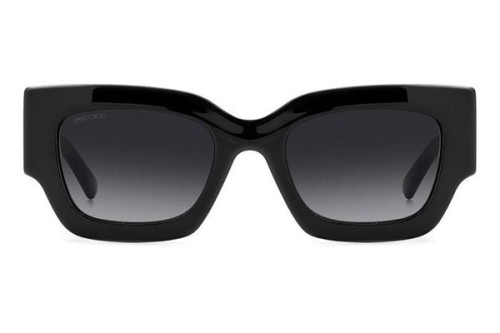 Jimmy Choo NENA/S - 8079O - 51 Okulary przeciwsłoneczne Czarny Kanciaste