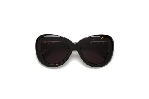 Marni NNO Elephant Island - 55 Okulary przeciwsłoneczne Havana Kocie oczy