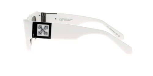 Off-White OERI049 LEONARDO - 0107 - 51 Okulary przeciwsłoneczne Biały Kanciaste