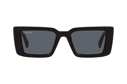 Off-White OERI064 SAVANNAH - 1007 - 53 Okulary przeciwsłoneczne Czarny Kanciaste
