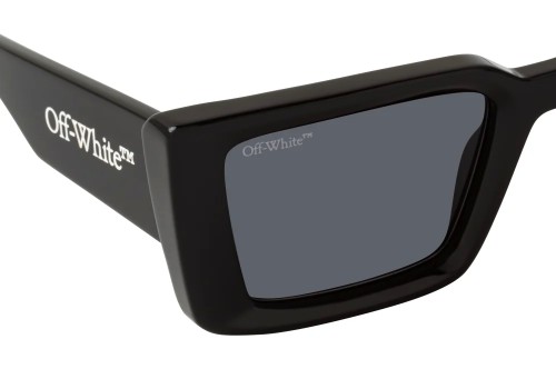 Off-White OERI064 SAVANNAH - 1007 - 53 Okulary przeciwsłoneczne Czarny Kanciaste