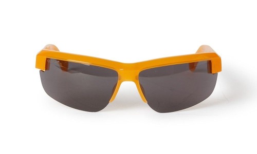 Off-White OERI068 TOLEDO - 2007 - 75 Okulary przeciwsłoneczne Pomarańczowy Kanciaste