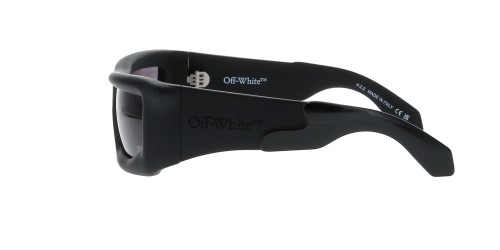 Off-White OERI074 VOLCANITE - 1007 - 58 Okulary przeciwsłoneczne Czarny Kanciaste