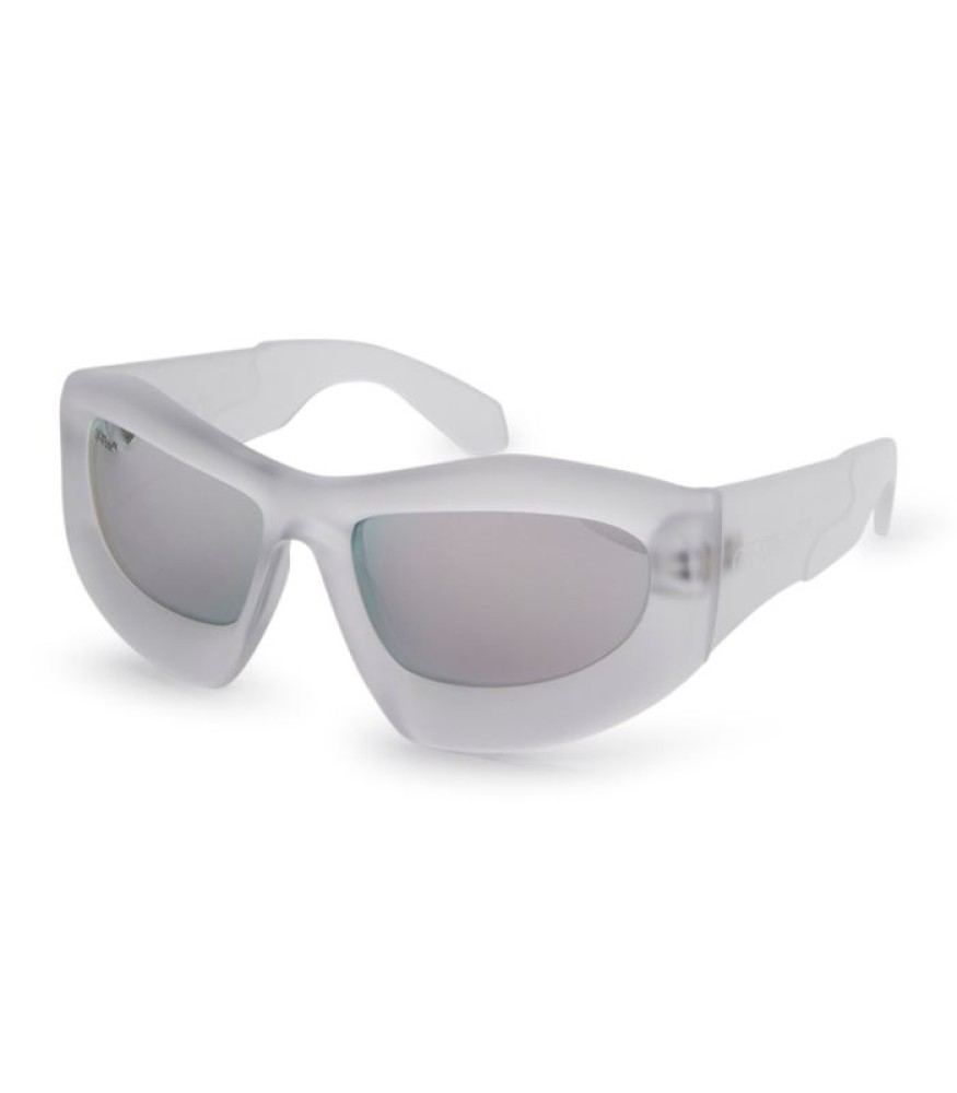 Off-White OERI075 KATOKA - 0072 - 62 Okulary przeciwsłoneczne Srebrny Kocie oczy