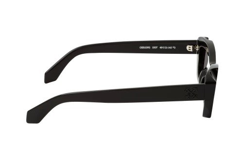 Off-White OERI092 VENEZIA - 1007 - 49 Okulary przeciwsłoneczne Czarny Kocie oczy