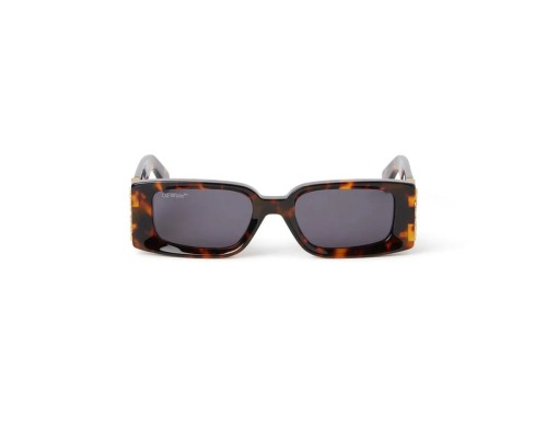 Off-White OERI098 ROMA - 6007 - 52 Okulary przeciwsłoneczne Havana Kanciaste