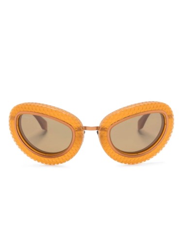 Off-White OERI099 TOKYO - 2764 - 52 Okulary przeciwsłoneczne Brązowy Owalny