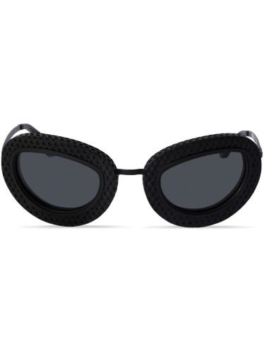 Off-White OERI099 TOKYO - 1007 - 52 Okulary przeciwsłoneczne Czarny Owalny