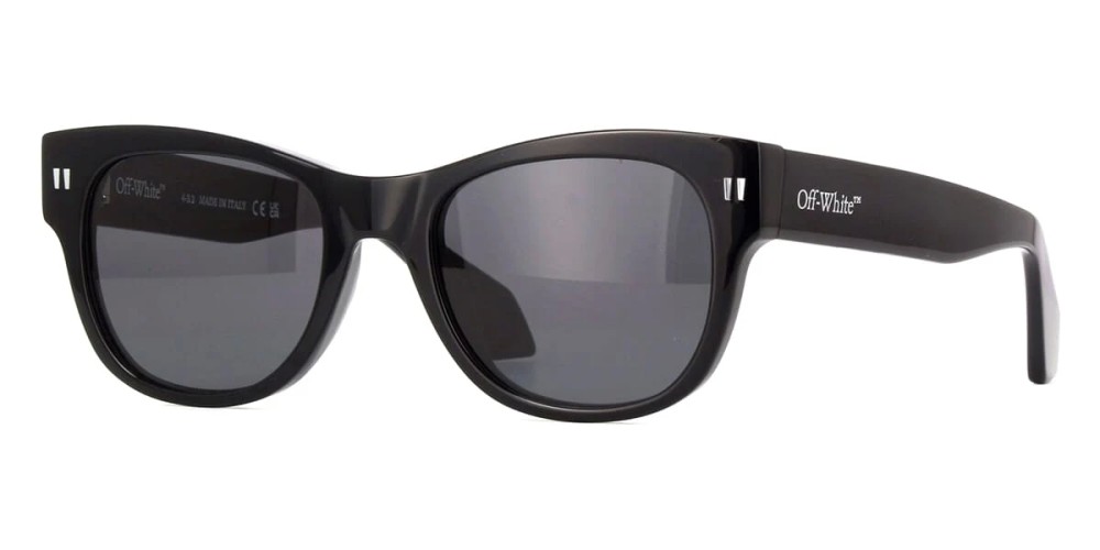 Off-White OERI107 MOAB - 1007 - 52 Okulary przeciwsłoneczne Czarny Pillow (zaokrąglony)
