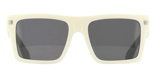 Off-White OERI109 LAWTON - 0107 - 54 Okulary przeciwsłoneczne Biały Kanciaste