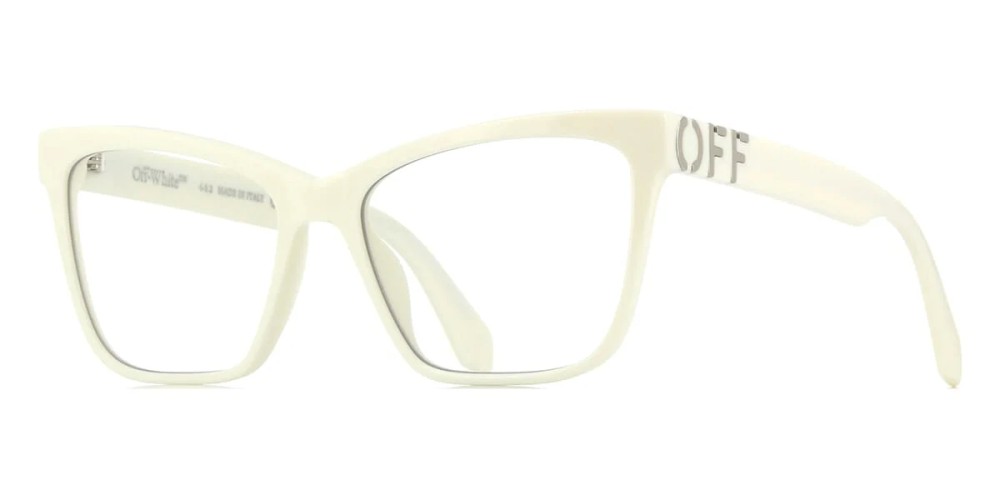 Off-White OERJ067 - 0100 - 55 Oprawki korekcyjne Biały Kocie oczy