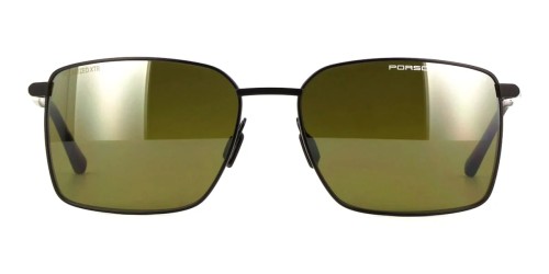 Porsche Design P8973 - A - 58 Okulary przeciwsłoneczne Czarny Kanciaste