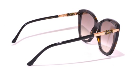 Jimmy Choo ROSE/S - 086HA - 55 Okulary przeciwsłoneczne Havana Kocie oczy